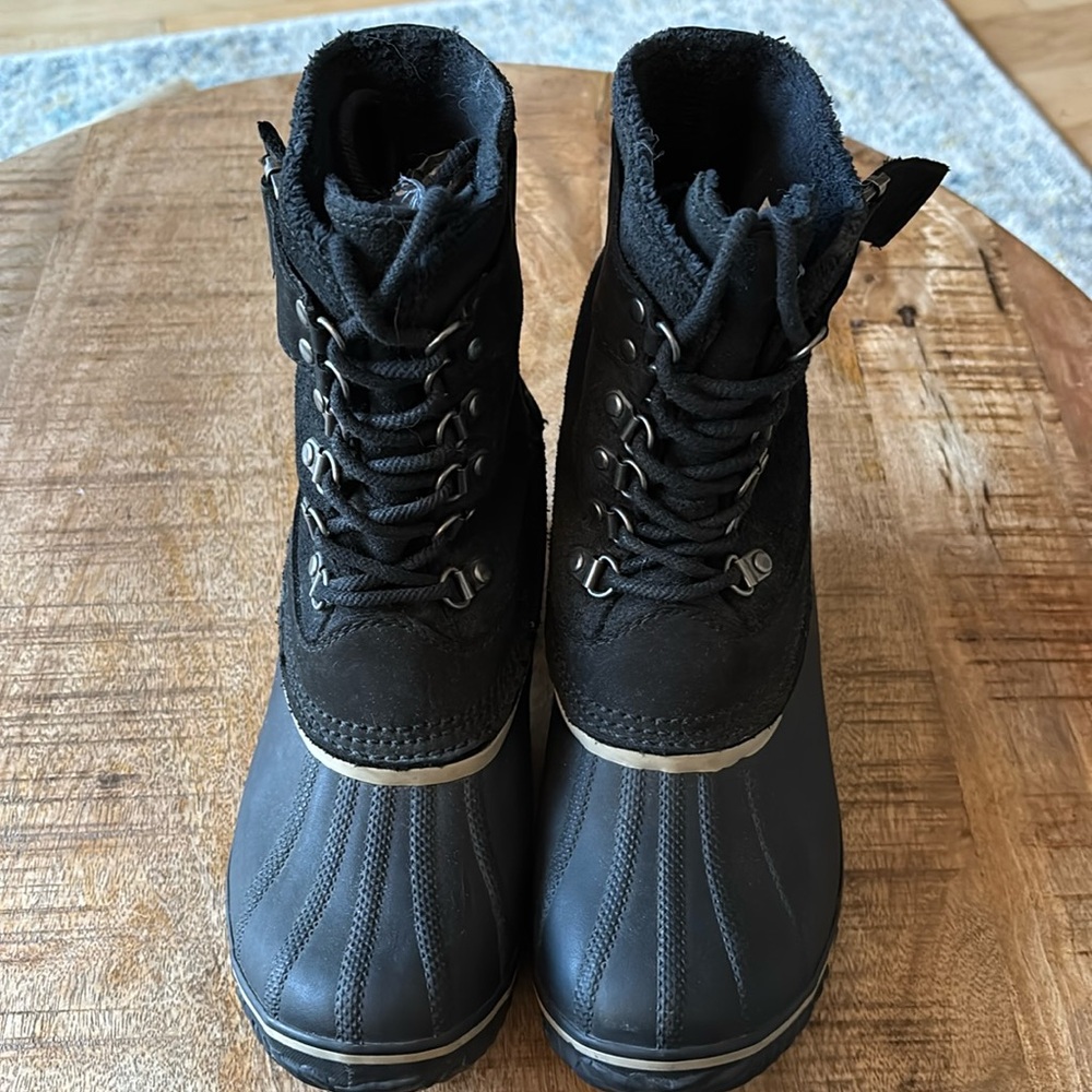 Sorel Black Duck Boots Women's Sz 7.5